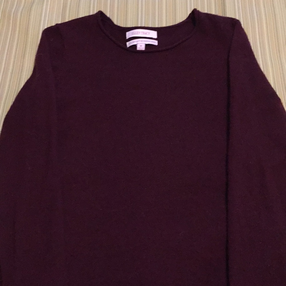 Burgundy sweater